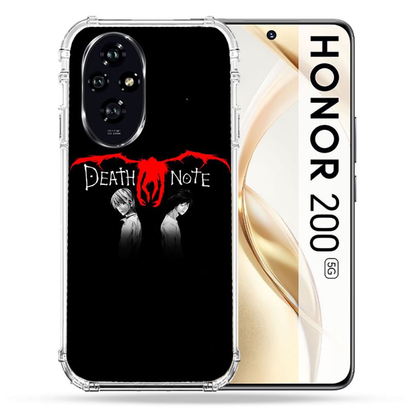 Coque Renforcée Pour Honor 200 5G Manga Death Note Noir