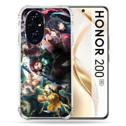 Coque Renforcée Pour Honor 200 5G Manga Demon Slayer Groupe
