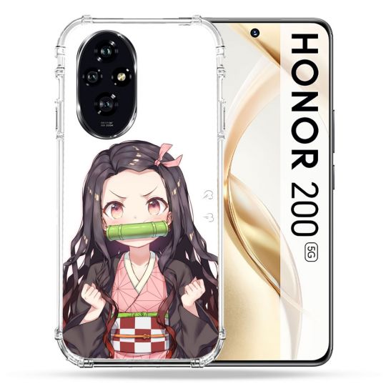 Coque Renforcée Pour Honor 200 5G Manga Demon Slayer Nezuko
