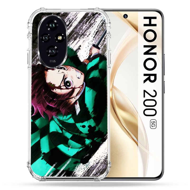 Coque Renforcée Pour Honor 200 5G Manga Demon Slayer Tanjiro