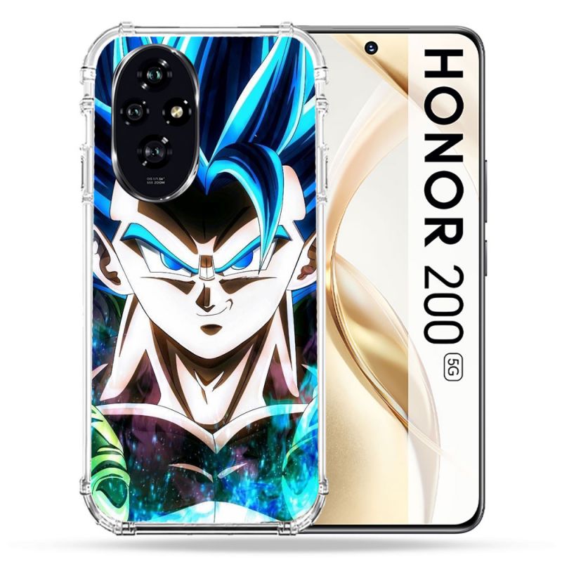 Coque Renforcée Pour Honor 200 5G Manga Dragon Ball Gogeta Visage