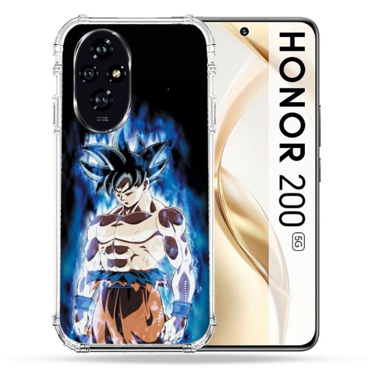 Coque Renforcée Pour Honor 200 5G Manga Dragon Ball Sangoku Noir