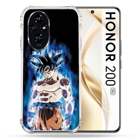 Coque Renforcée Pour Honor 200 5G Manga Dragon Ball Sangoku Noir