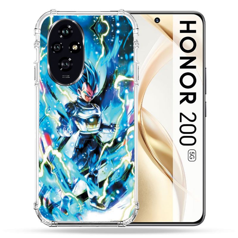 Coque Renforcée Pour Honor 200 5G Manga Dragon Ball Vegeta Bleu