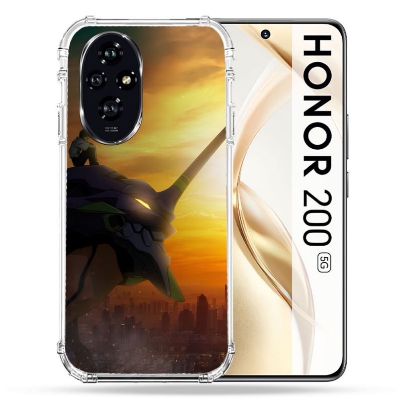 Coque Renforcée Pour Honor 200 5G Manga Evangelion