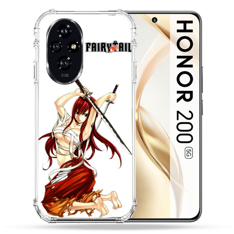 Coque Renforcée Pour Honor 200 5G Manga Fairy Tail Erza