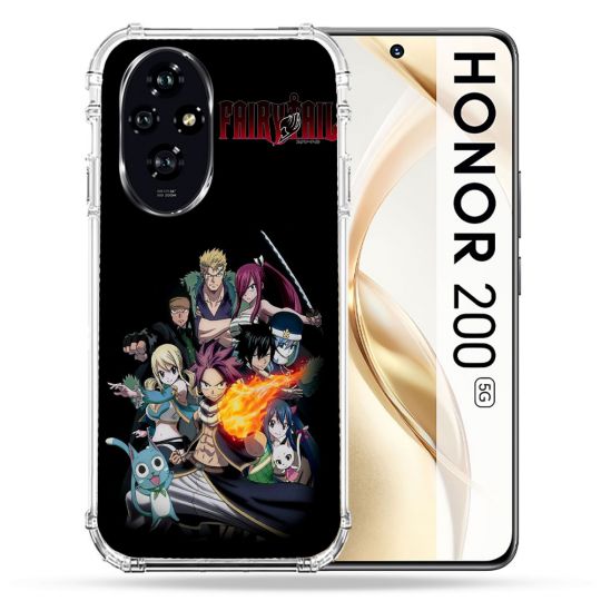 Coque Renforcée Pour Honor 200 5G Manga Fairy Tail Logo Team