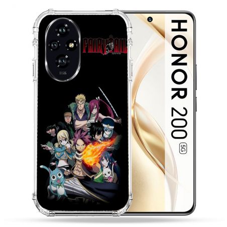 Coque Renforcée Pour Honor 200 5G Manga Fairy Tail Logo Team