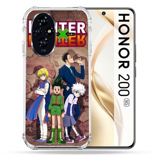 Coque Renforcée Pour Honor 200 5G Manga Hunter X Hunter Vintage