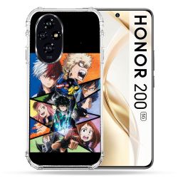 Coque Renforcée Pour Honor 200 5G Manga My Hero Academia Noir