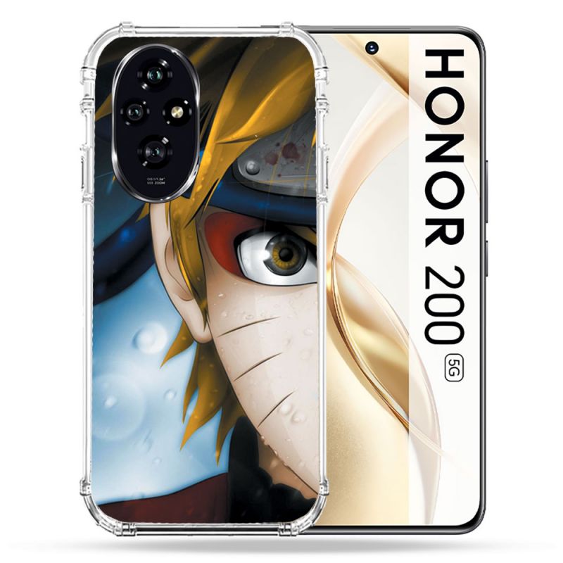 Coque Renforcée Pour Honor 200 5G Manga Naruto Blanc
