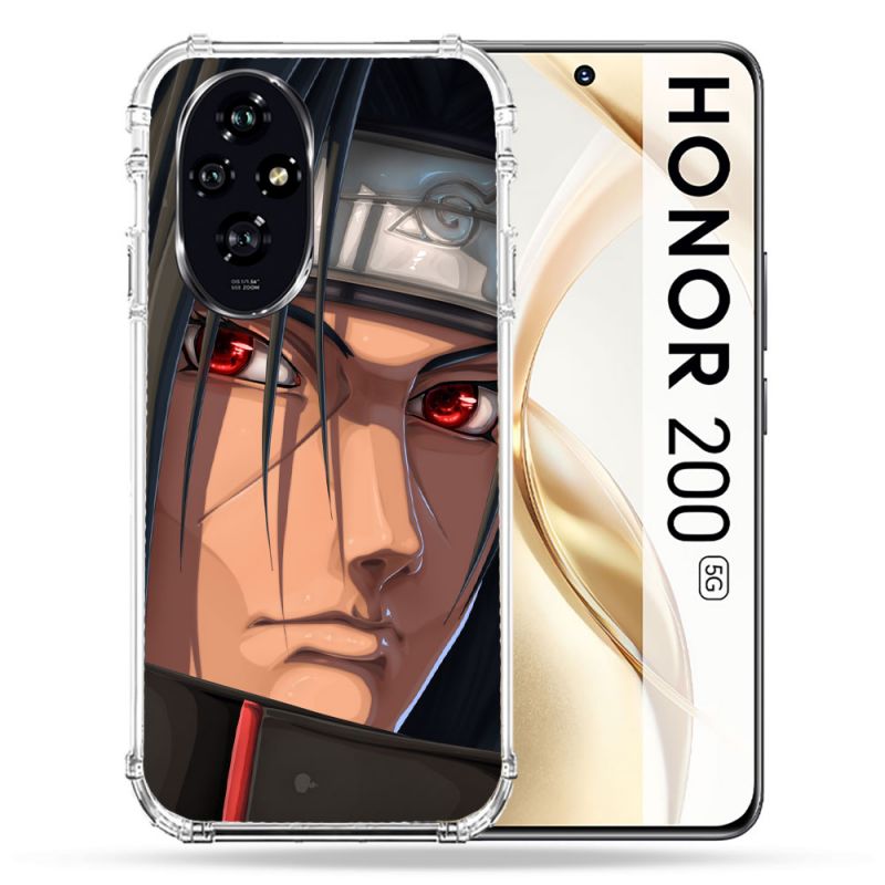 Coque Renforcée Pour Honor 200 5G Manga Naruto Itachi Visage