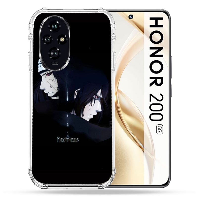 Coque Renforcée Pour Honor 200 5G Manga Naruto Sasuke Itachi