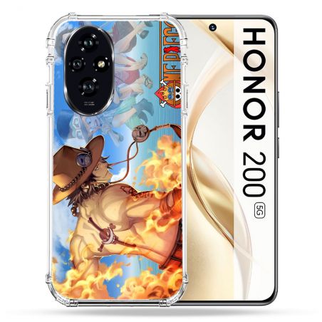 Coque Renforcée Pour Honor 200 5G Manga One Piece Ace Color