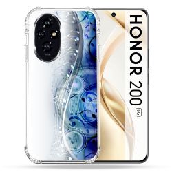 Coque Renforcée Pour Honor 200 5G Musique Partition Vague