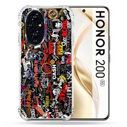 Coque Renforcée Pour Honor 200 5G Musique Rock Groupe
