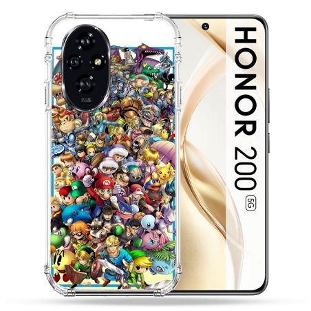 Coque Renforcée Pour Honor 200 5G Nintendo