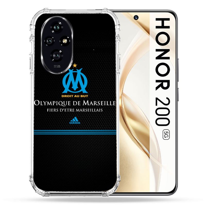 Coque Renforcée Pour Honor 200 5G Olympique Marseille OM Fier etre Marseillais