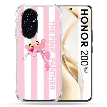 Coque Renforcée Pour Honor 200 5G Panthere Rose