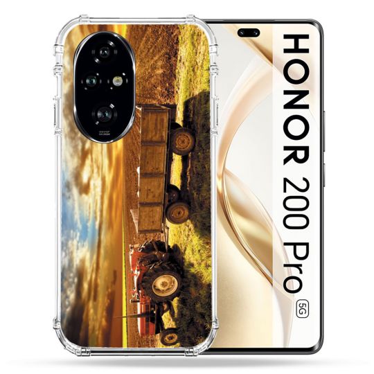 Coque Renforcée Pour Honor 200 Pro 5G Agriculture Tracteur Color