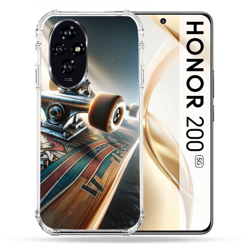 Coque Renforcée Pour Honor 200 5G Planche Skate