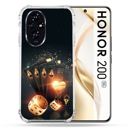 Coque Renforcée Pour Honor 200 5G Poker Des