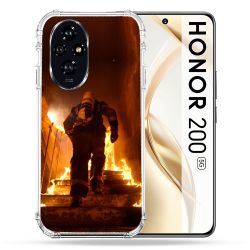Coque Renforcée Pour Honor 200 5G Pompier Escalier