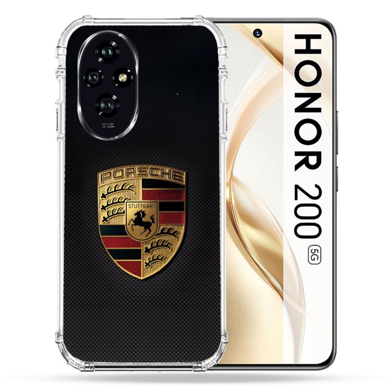 Coque Renforcée Pour Honor 200 5G Porsche Carbone