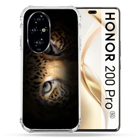 Coque Renforcée Pour Honor 200 Pro 5G Animal Leopard Yeux