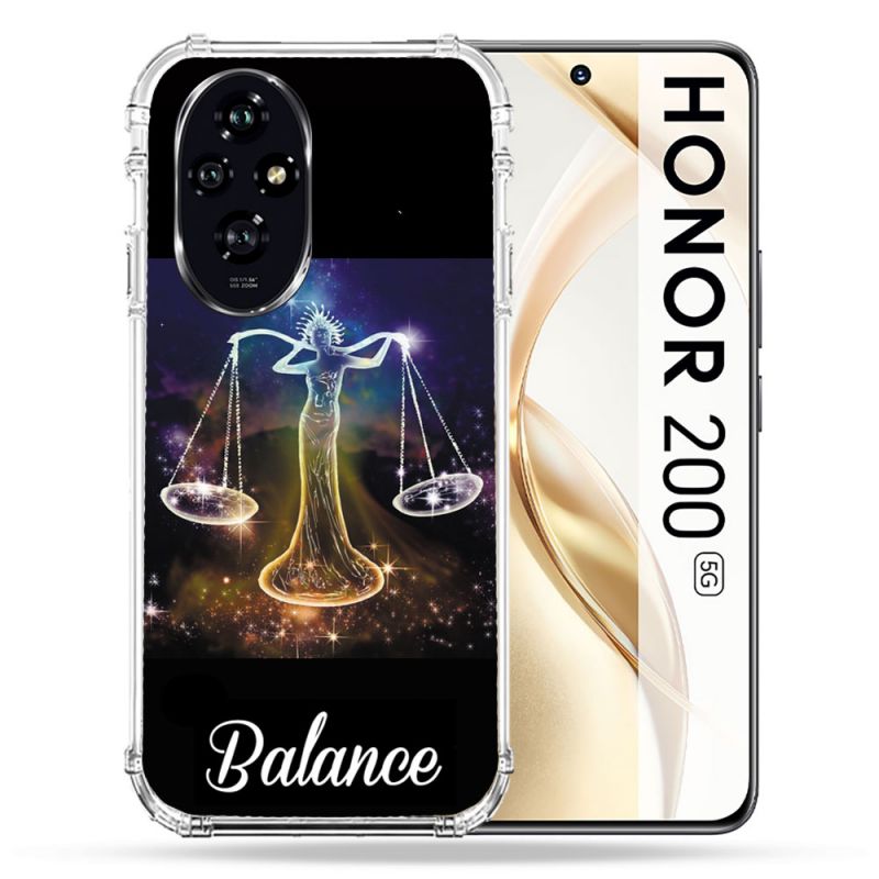 Coque Renforcée Pour Honor 200 5G Signe Zodiaque 2 Balance
