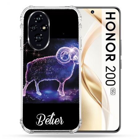 Coque Renforcée Pour Honor 200 5G Signe Zodiaque 2 Bélier