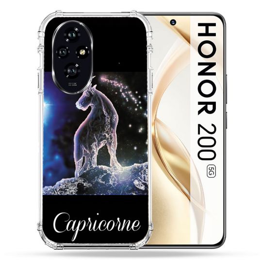 Coque Renforcée Pour Honor 200 5G Signe Zodiaque 2 Capricorne
