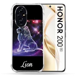 Coque Renforcée Pour Honor 200 5G Signe Zodiaque 2 Lion