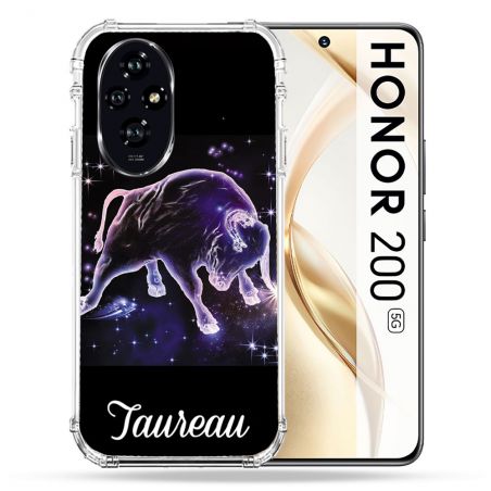Coque Renforcée Pour Honor 200 5G Signe Zodiaque 2 Taureau