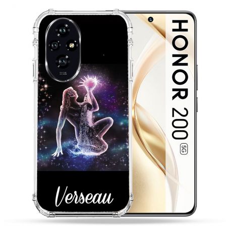 Coque Renforcée Pour Honor 200 5G Signe Zodiaque 2 Verseau