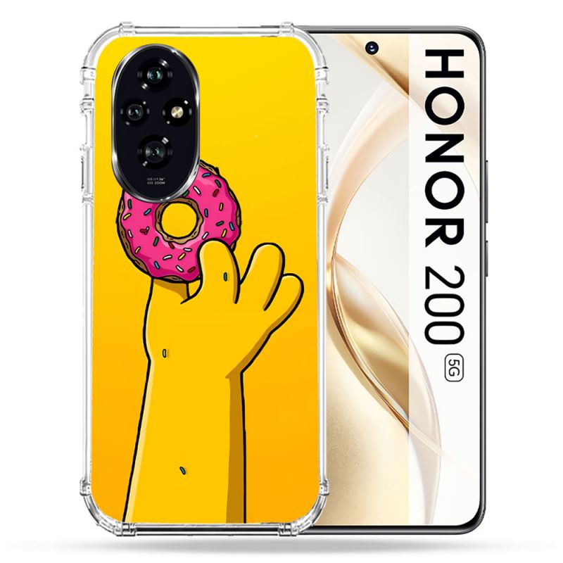 Coque Renforcée Pour Honor 200 5G Simpson Donuts