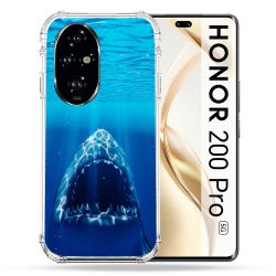 Coque Renforcée Pour Honor 200 Pro 5G Animal Requin Dent