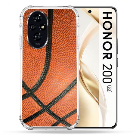 Coque Renforcée Pour Honor 200 5G Sport Ballon Basket