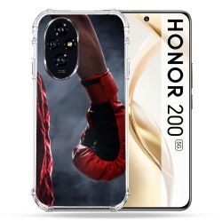 Coque Renforcée Pour Honor 200 5G Sport Boxe Gant Rouge