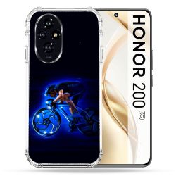 Coque Renforcée Pour Honor 200 5G Sport Cyclisme Bleu
