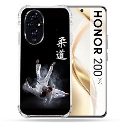 Coque Renforcée Pour Honor 200 5G Sport Judo Noir