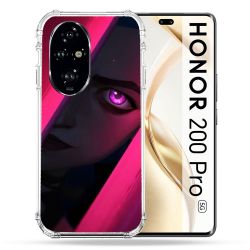 Coque Renforcée Pour Honor 200 Pro 5G Arcane Jynx Rose