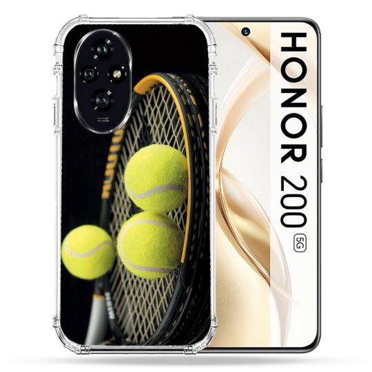 Coque Renforcée Pour Honor 200 5G Sport Tennis Balls