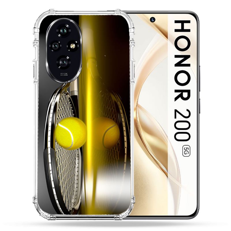 Coque Renforcée Pour Honor 200 5G Sport Tennis Reflet