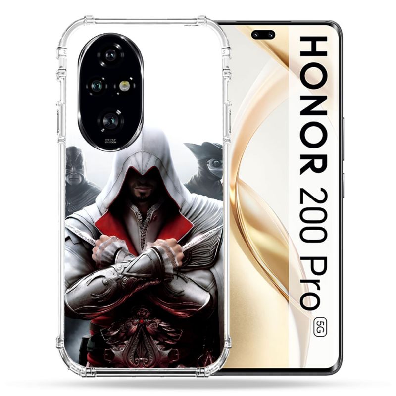 Coque Renforcée Pour Honor 200 Pro 5G Assassin Creed Mask