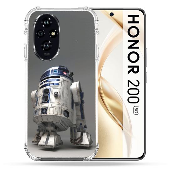 Coque Renforcée Pour Honor 200 5G Star Wars - R2D2