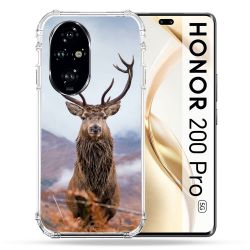 Coque Renforcée Pour Honor 200 Pro 5G Chasse Chevreuil Montagne