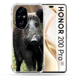 Coque Renforcée Pour Honor 200 Pro 5G Chasse Sanglier bois