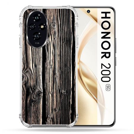 Coque Renforcée Pour Honor 200 5G Texture Bois
