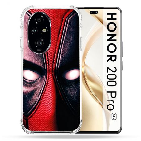 Coque Renforcée Pour Honor 200 Pro 5G Deadpool Yeux
